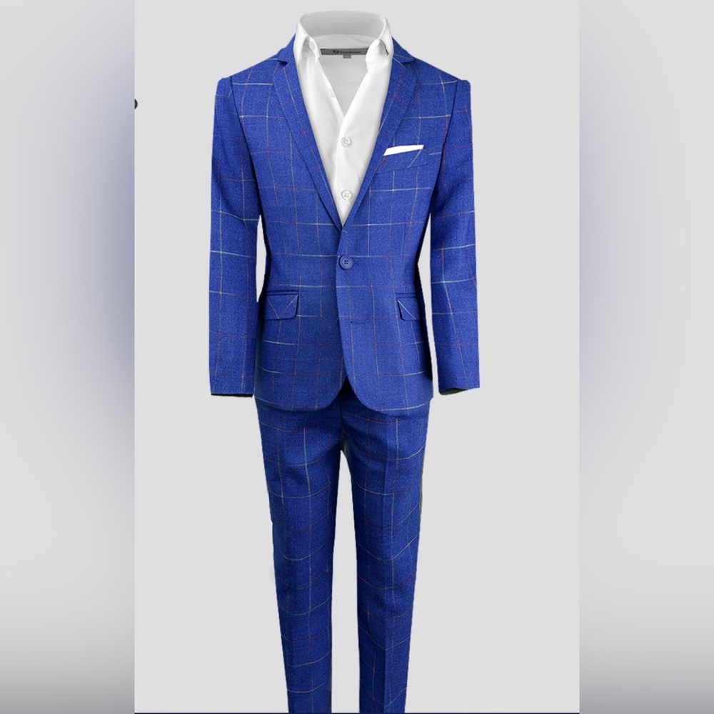 Blue kids suit size 12